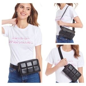Amanda Uprichard Black Crossbody Bag
